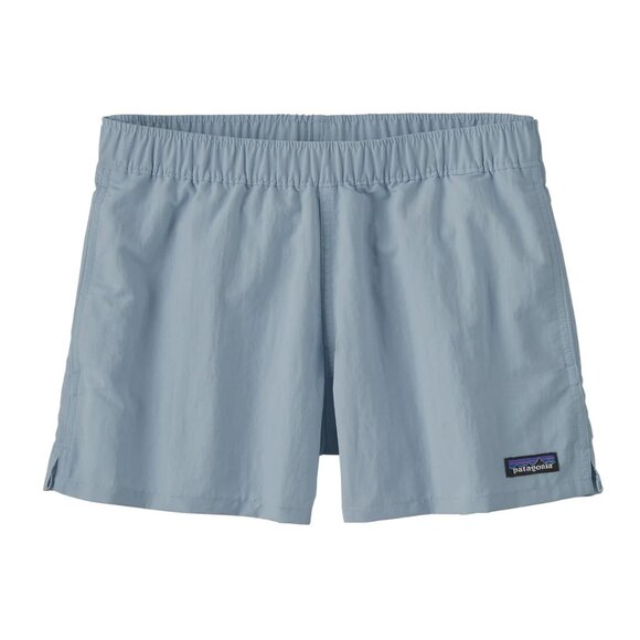 EUC Women Patagonia Barely Baggies Shorts Steam Blue L Drawstring Pockets - Picture 3 of 6